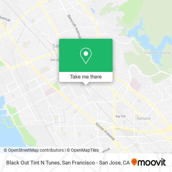 Black Out Tint N Tunes map