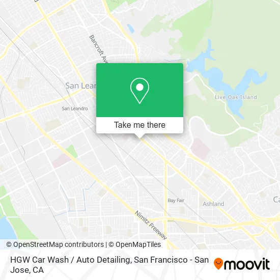 HGW Car Wash / Auto Detailing map