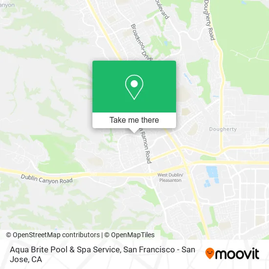 Aqua Brite Pool & Spa Service map