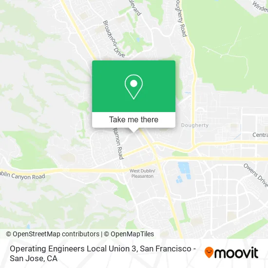 Mapa de Operating Engineers Local Union 3