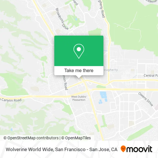 Mapa de Wolverine World Wide