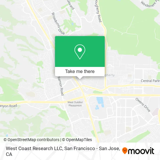 West Coast Research LLC map