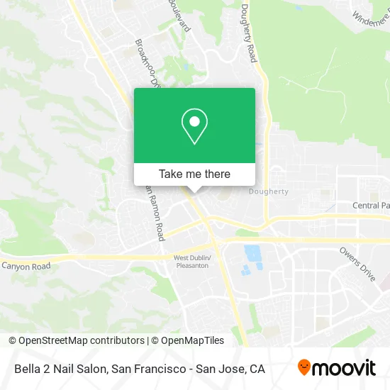 Mapa de Bella 2 Nail Salon