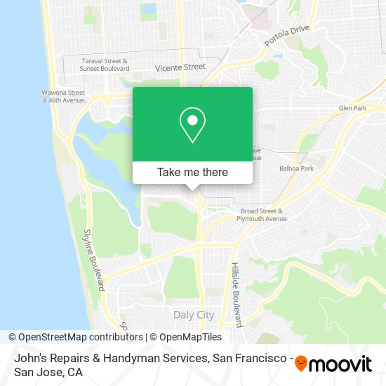 Mapa de John's Repairs & Handyman Services