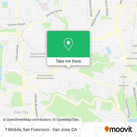 T-Mobile map