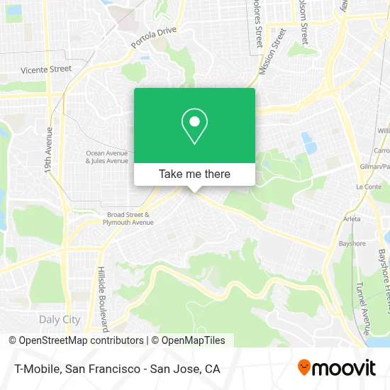 T-Mobile map