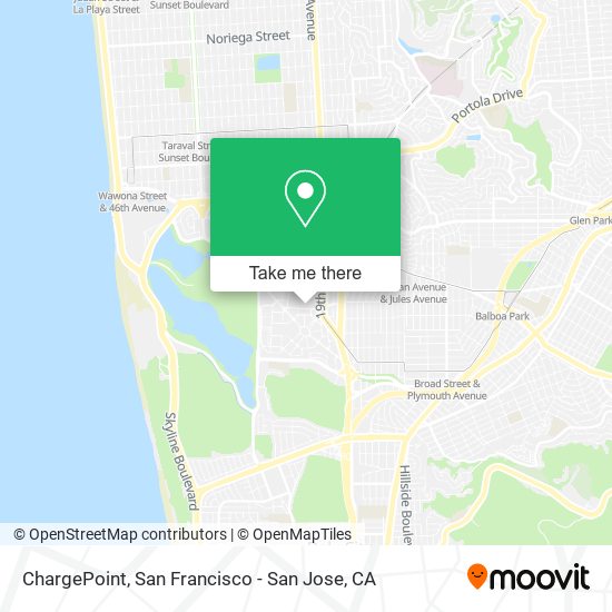 ChargePoint map