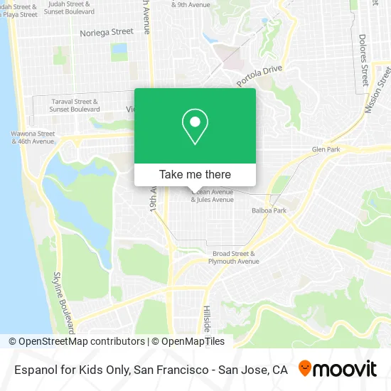 Mapa de Espanol for Kids Only