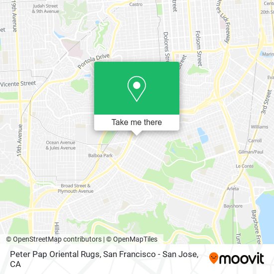Mapa de Peter Pap Oriental Rugs