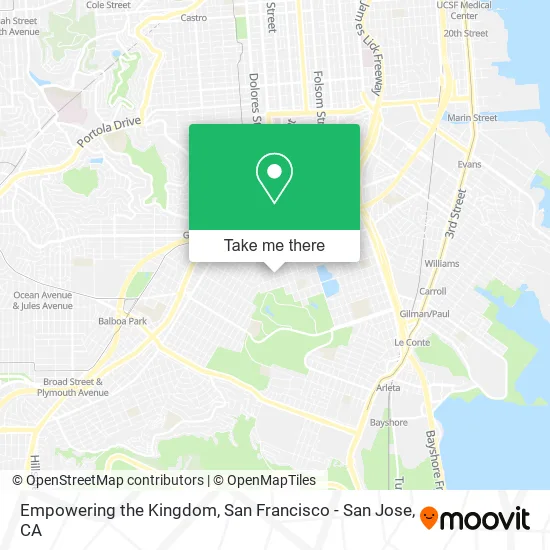 Empowering the Kingdom map