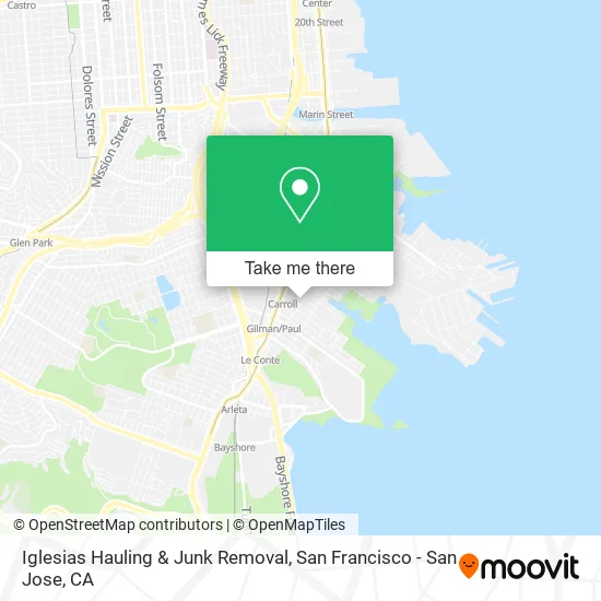 Mapa de Iglesias Hauling & Junk Removal