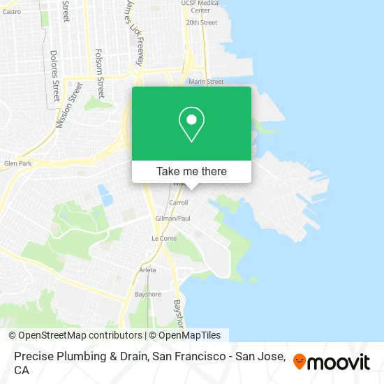 Precise Plumbing & Drain map