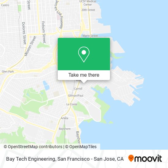 Bay Tech Engineering map