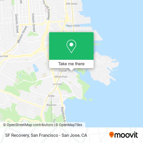 Mapa de SF Recovery