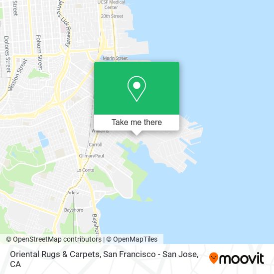 Oriental Rugs & Carpets map