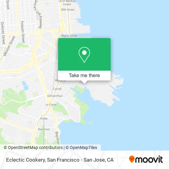 Mapa de Eclectic Cookery
