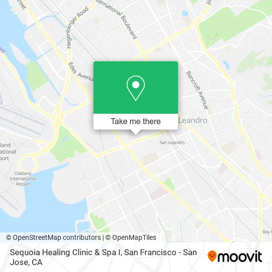 Sequoia Healing Clinic & Spa I map