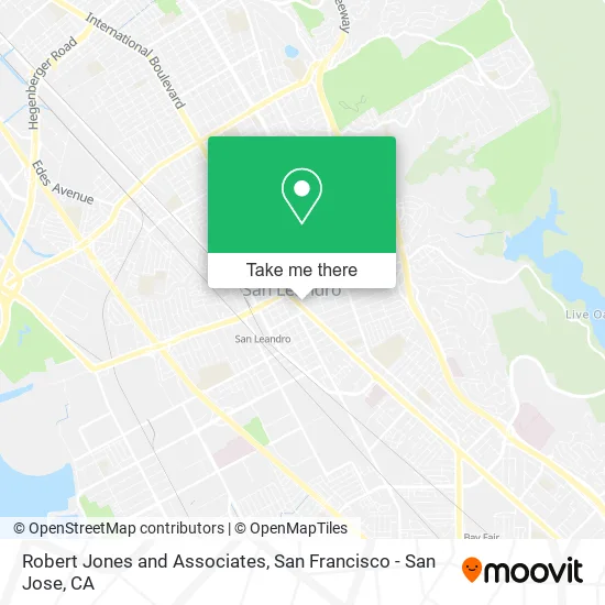 Robert Jones and Associates map