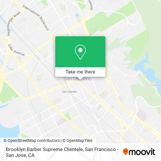 Brooklyn Barber Supreme Clientele map