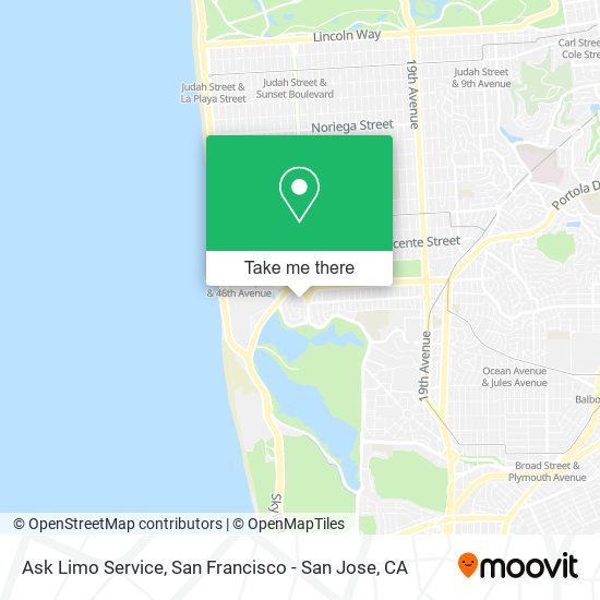 Ask Limo Service map