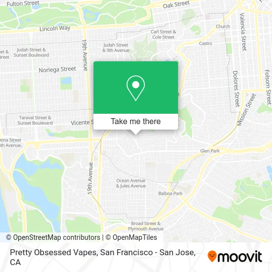 Pretty Obsessed Vapes map