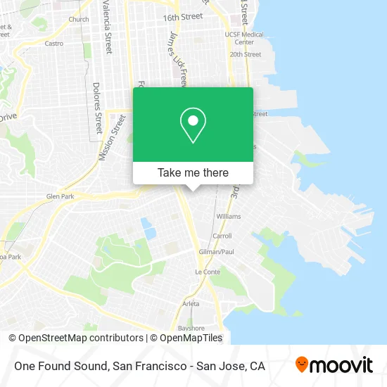 Mapa de One Found Sound