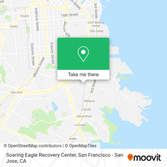 Soaring Eagle Recovery Center map