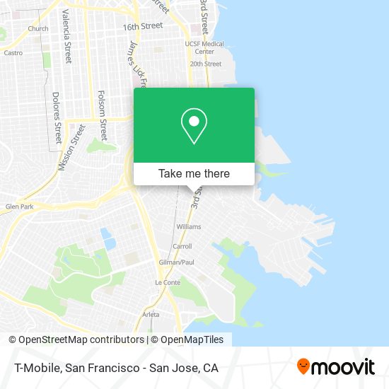 T-Mobile map