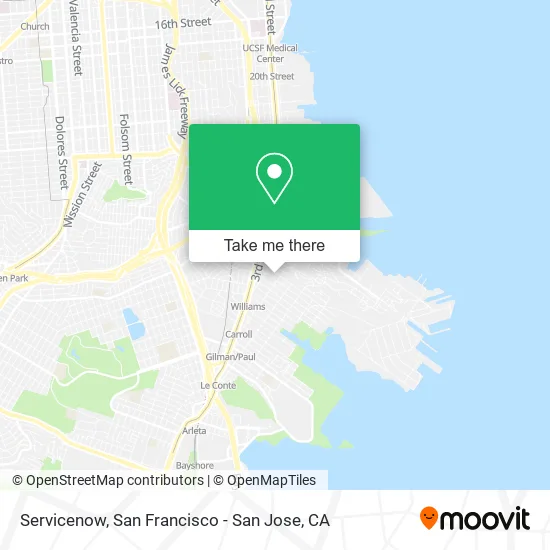 Mapa de Servicenow