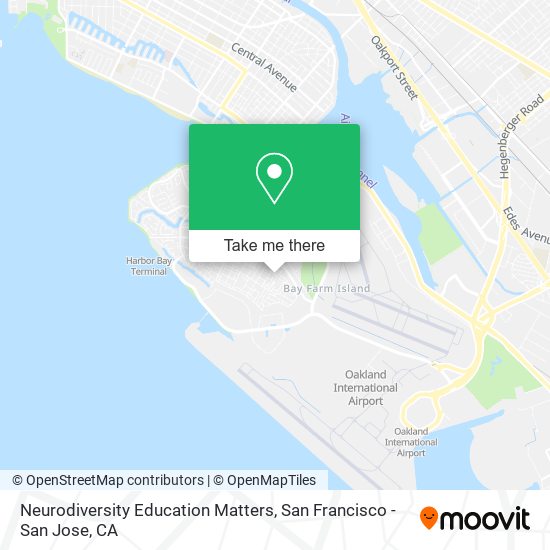 Neurodiversity Education Matters map