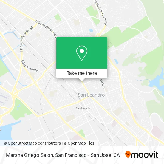 Mapa de Marsha Griego Salon