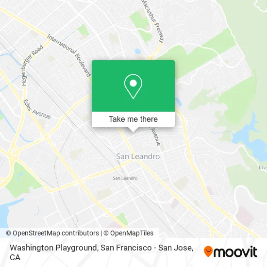 Mapa de Washington Playground