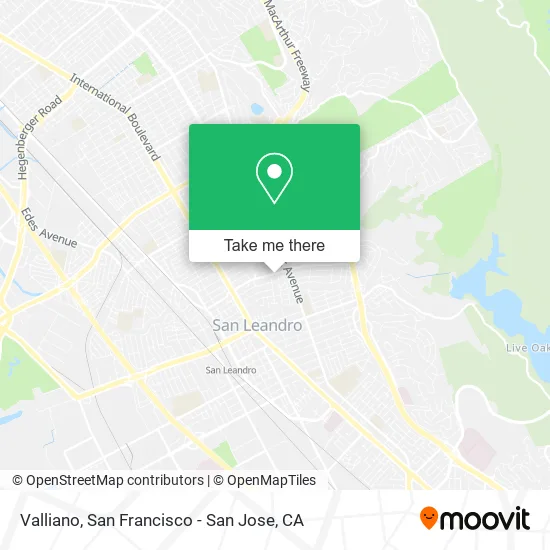 Mapa de Valliano