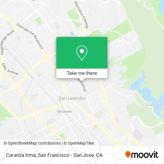Mapa de Caranza Irma