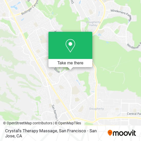 Mapa de Crystal's Therapy Massage
