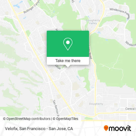 Mapa de Velofix