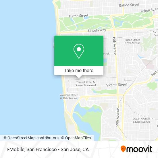 Mapa de T-Mobile