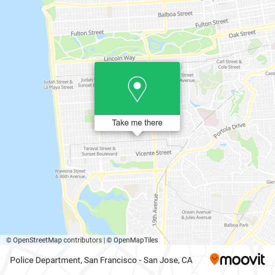 Mapa de Police Department