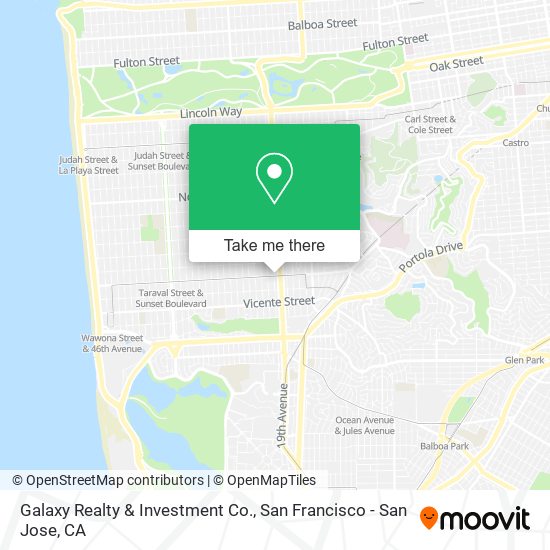 Mapa de Galaxy Realty & Investment Co.