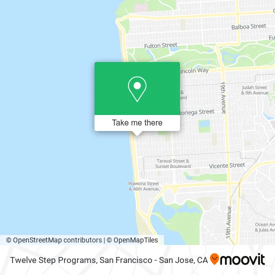 Mapa de Twelve Step Programs