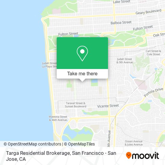 Targa Residential Brokerage map