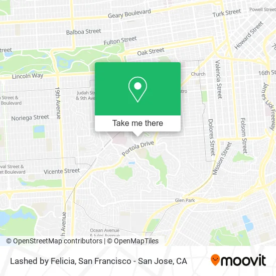 Lashed by Felicia map