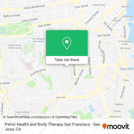 Pelvic Health and Body Therapy map