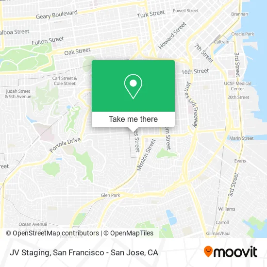 JV Staging map
