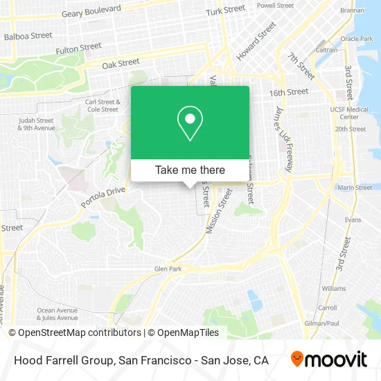 Hood Farrell Group map