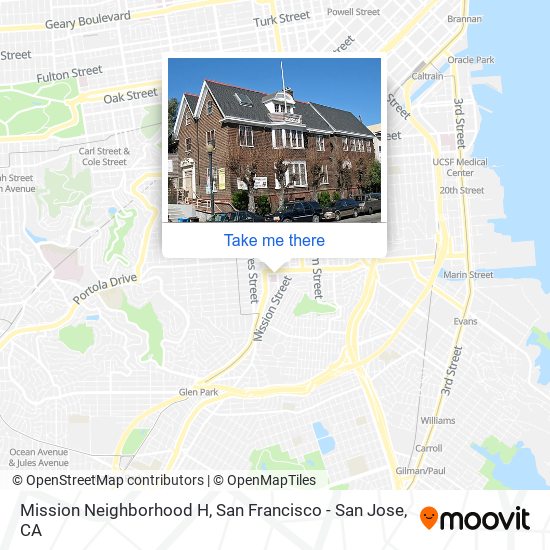 Mission Neighborhood H map