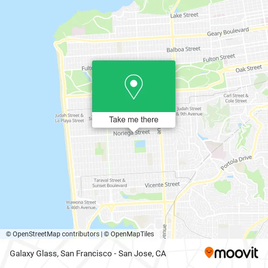 Mapa de Galaxy Glass
