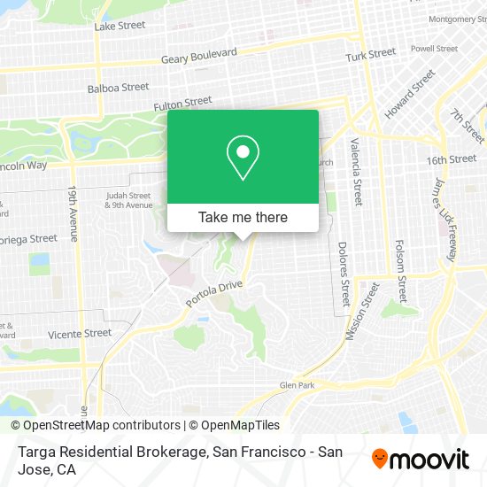 Targa Residential Brokerage map