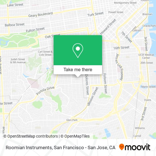 Roomian Instruments map