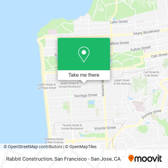 Rabbit Construction map